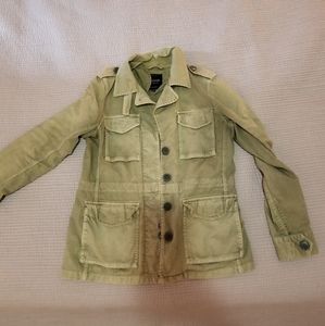 Madewell military style canvas jacket